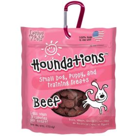 Loving Pets Houndations Training Treats - Beef - 4 oz